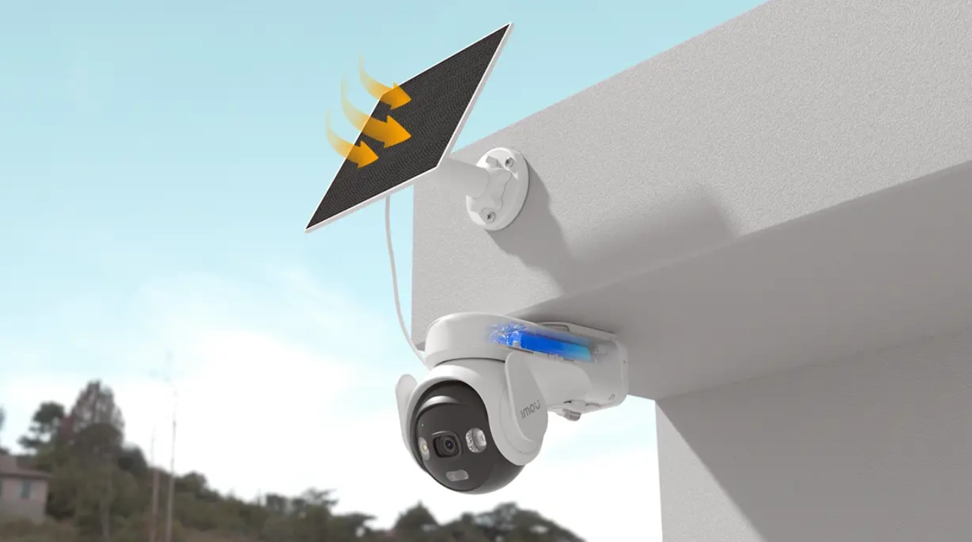 camara imou con bateria de larga duracion con panel solar