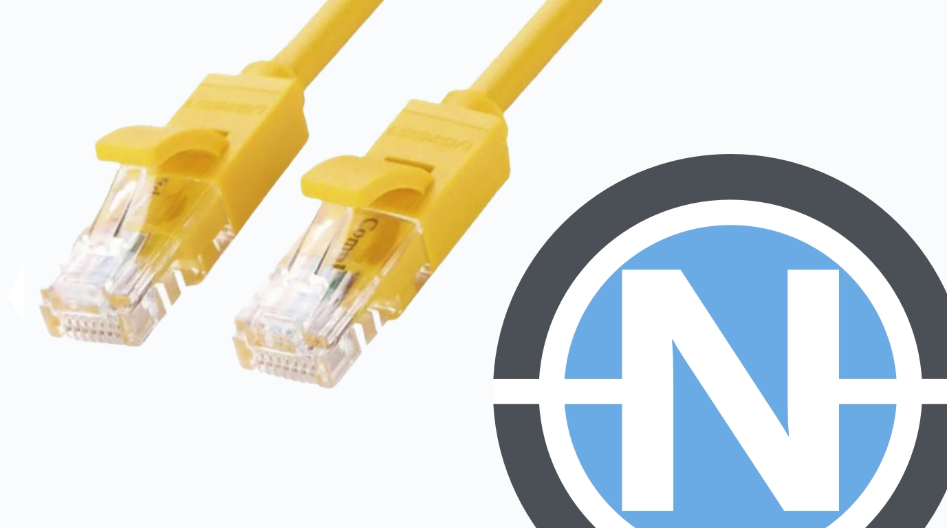 vista del cable netlinks amarillo SP-CAT601BC