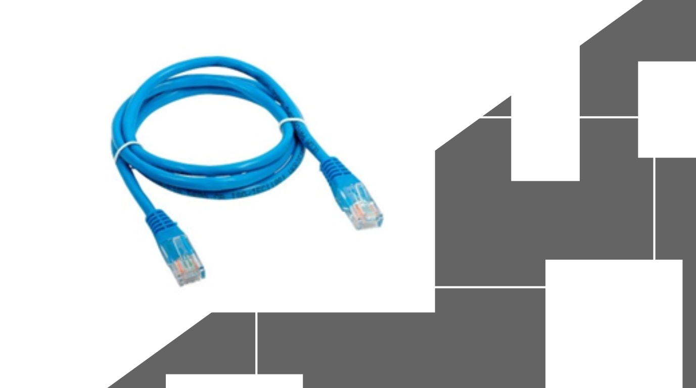 cable ethernet de 1 metro color azul cat6