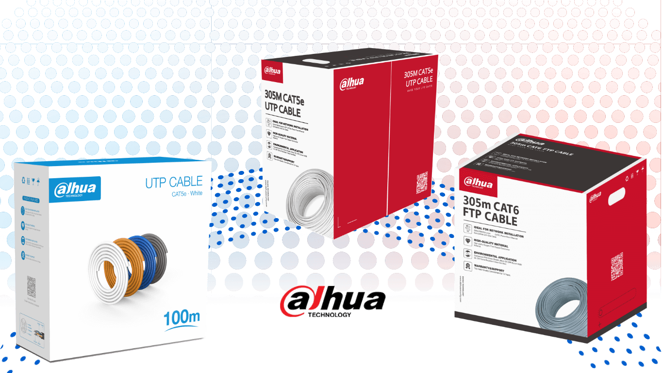 cable dahua de 100% cobre utp para instalaciones de cctv cables dahua utp de gran calidad
