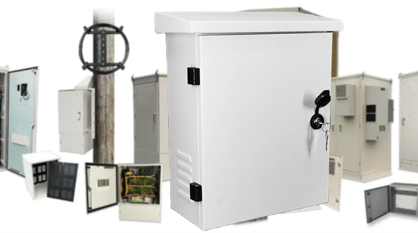 Vista de frente de la caja para exterior modelo SP-CAB-XL