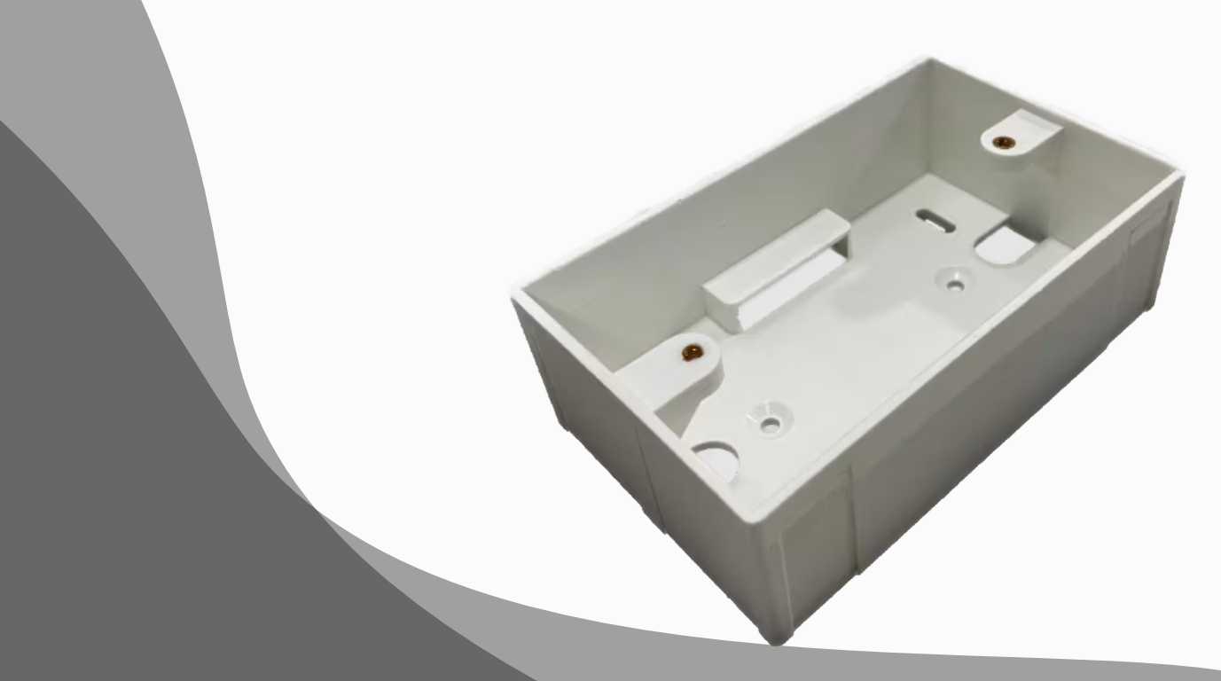 vista de como es por dentro el cajetin 4x2 NTL-CAJPLAST