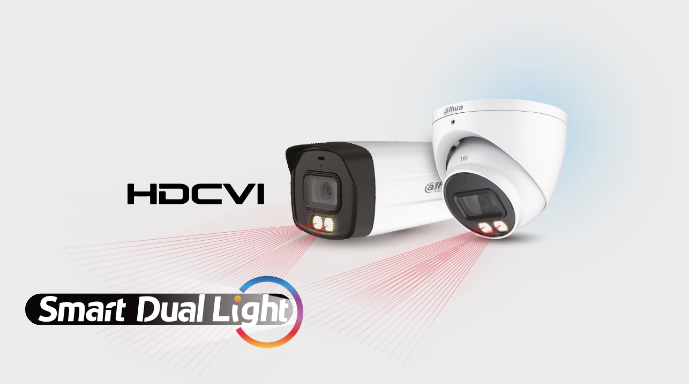 camaras dahua con tecnologia smart dual light+ HDCVI