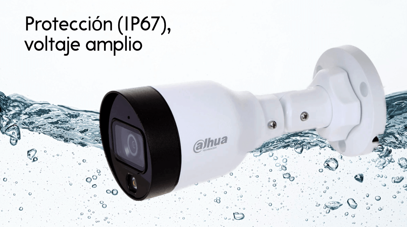 camara bullet con proteccion IP67 y voltaje amplio camara dahua proteccion ip67 y voltaje amplio