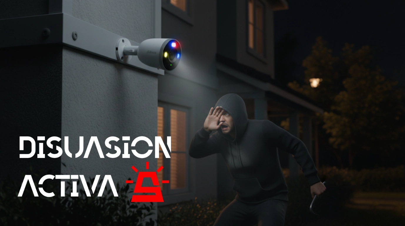 bullet D1 DH-IPC-F3DP-PV-0280B DAHUA con disuasion activa