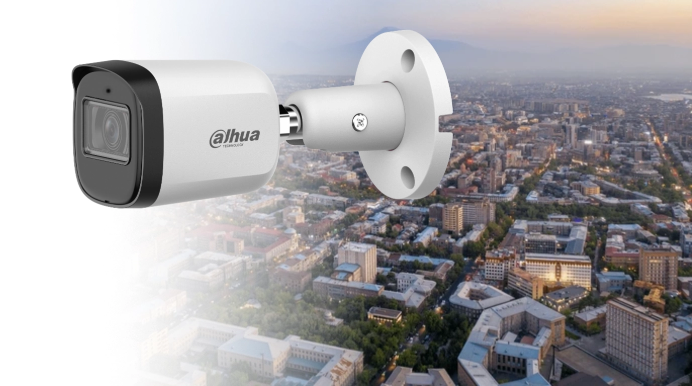 Camara bullet de 5mpx con microfono integrado DH-HAC-B2A51N-U-A-0280B-S2