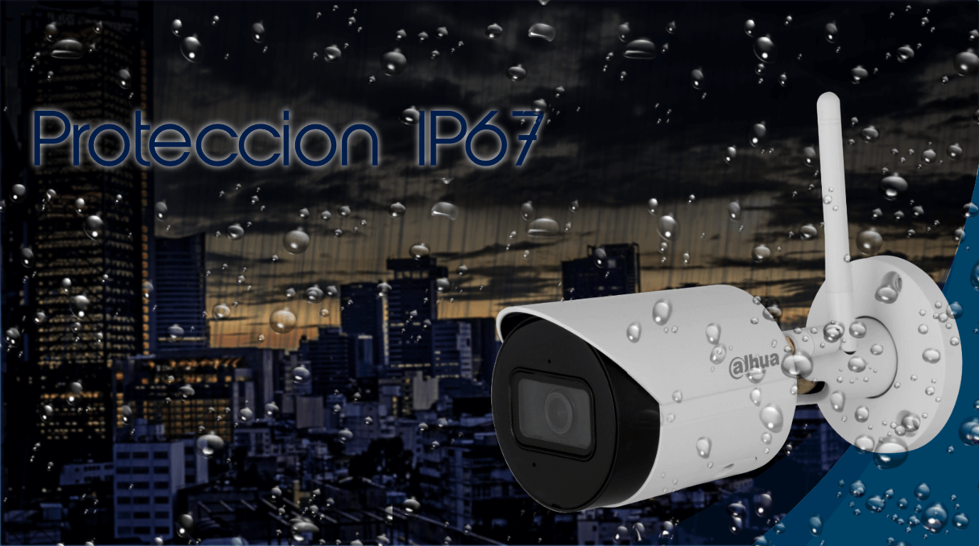 camara dahua bullet a prueba de agua proteccion ip67