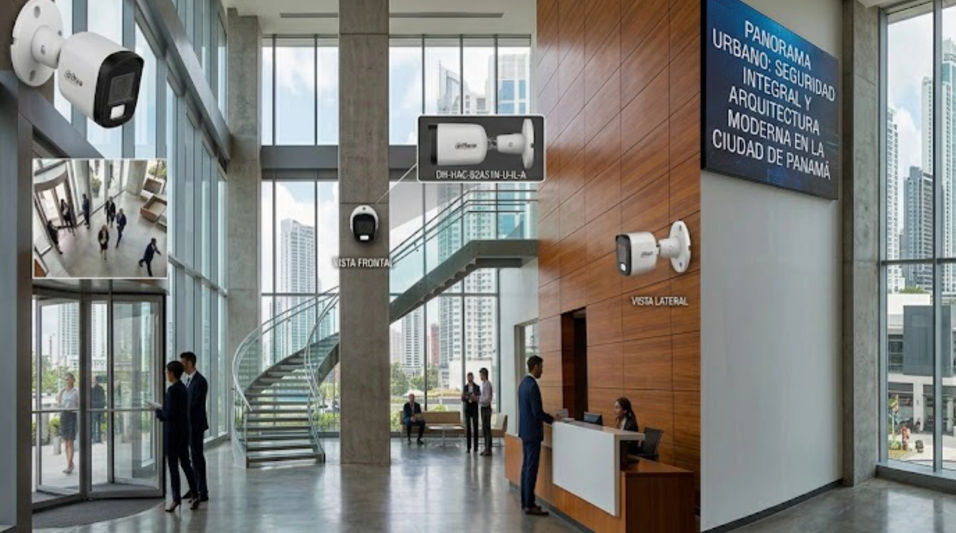 camara dahua con sencillez y OSD multilingue