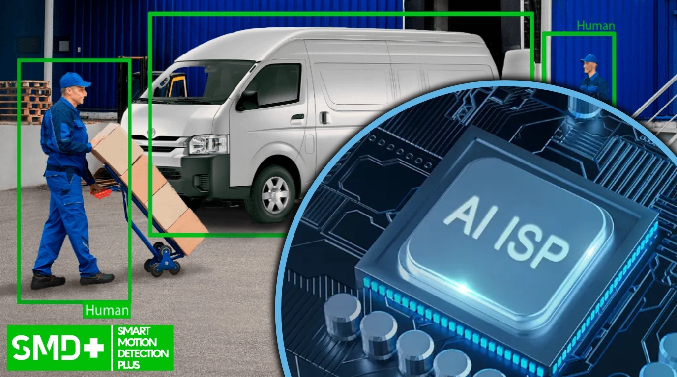 camara dahua domo con tecnologia AI-ISP Y SMD Plus