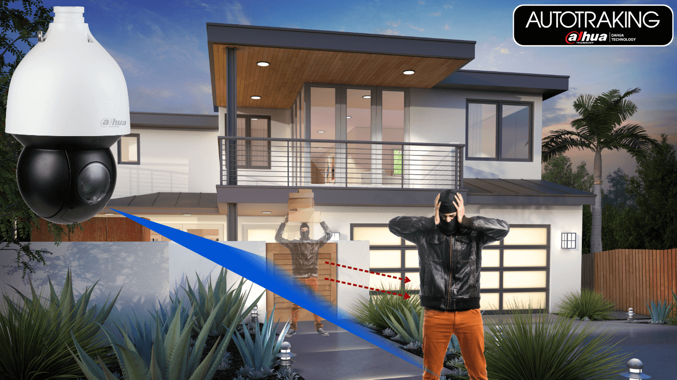 camara ptz dahua con tecnologia autotraking