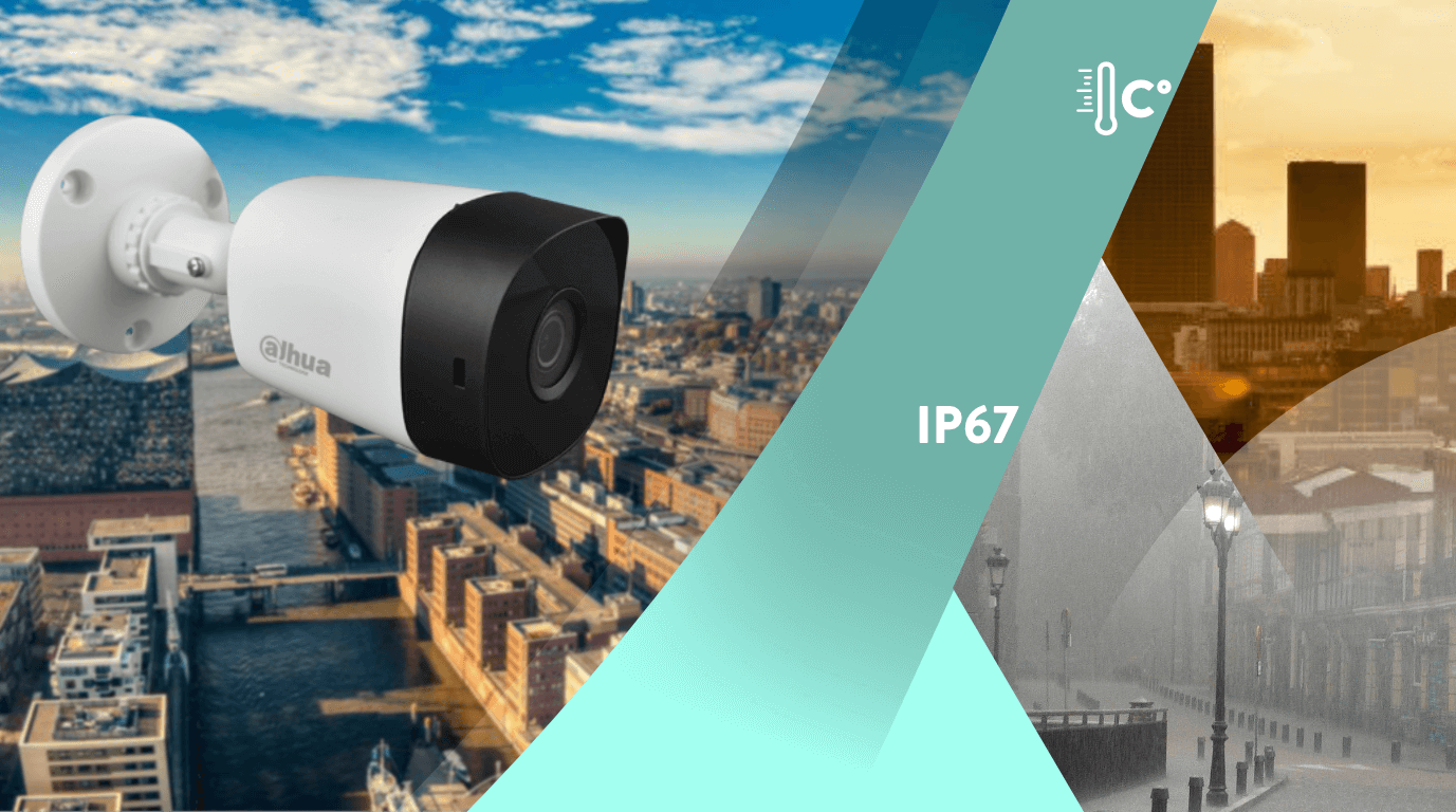 Camara dahua de 5mpx analoga con proteccion ip67 camara bullet de 5mpx con proteccion IP67 dahua para cctv