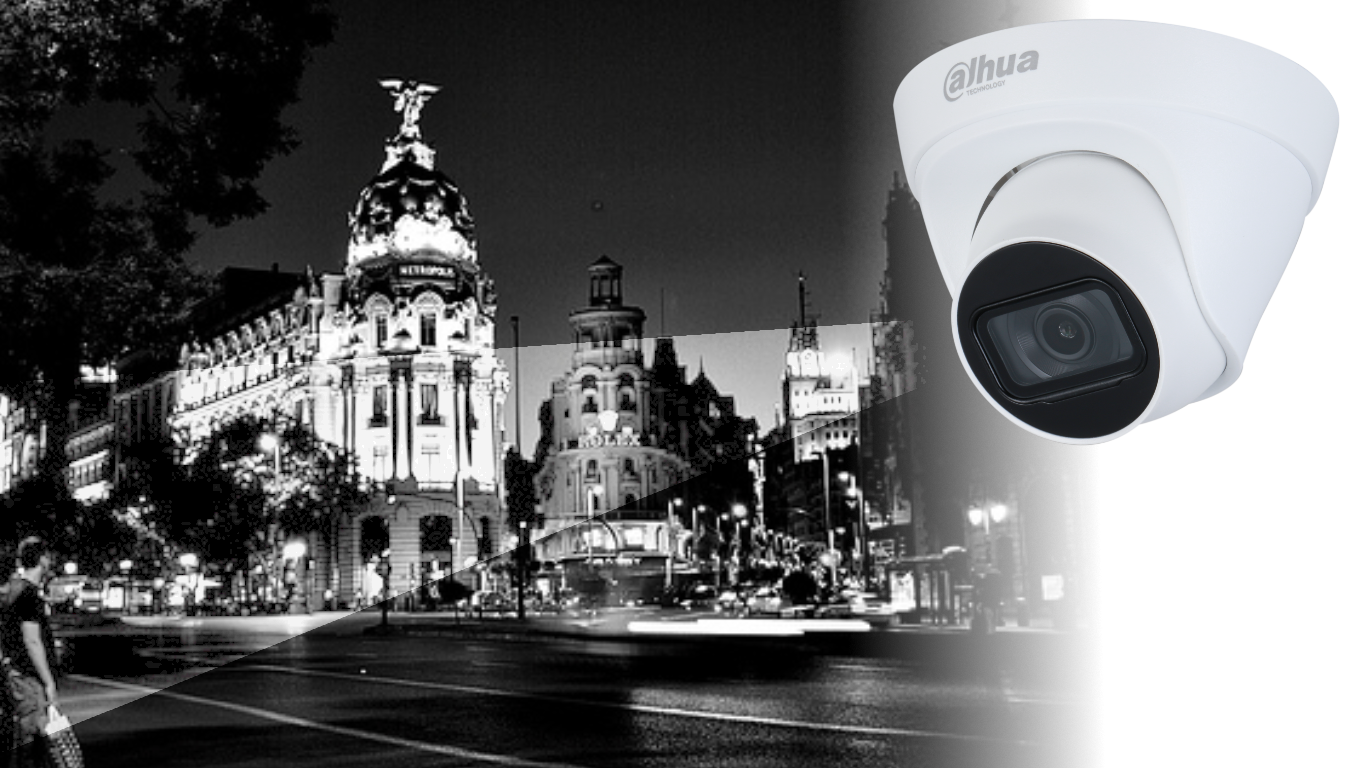 camara-dahua-domo-con-ir-inteligente-lente-2.8mm