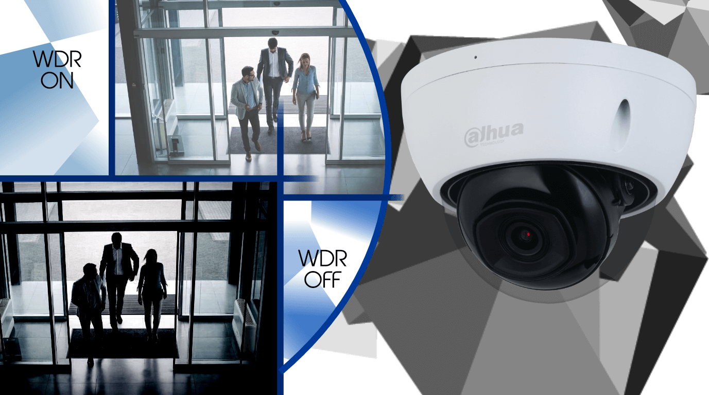 camara Dahua cupula de 8mpx con WDR