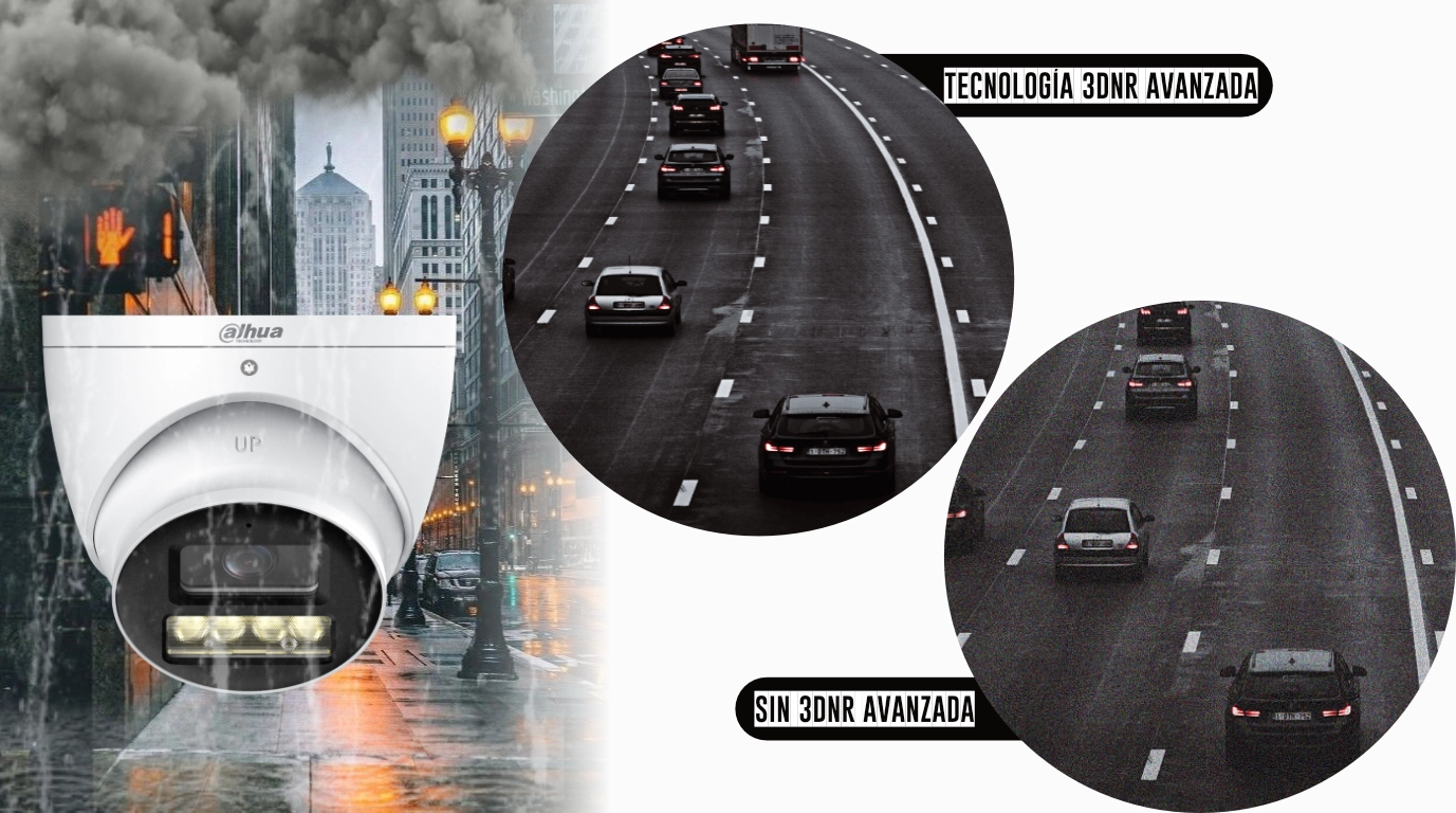 Camara Dahua con proteccion IP67 y tecnologia 3DNR AVANZADO