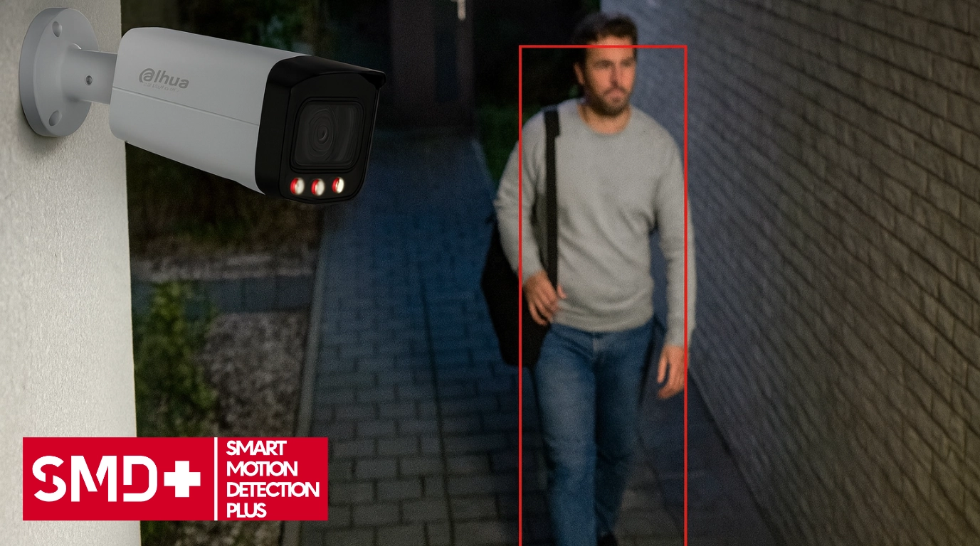 Camara bullet de 8mpx con SMD PLUS deteccion de personas