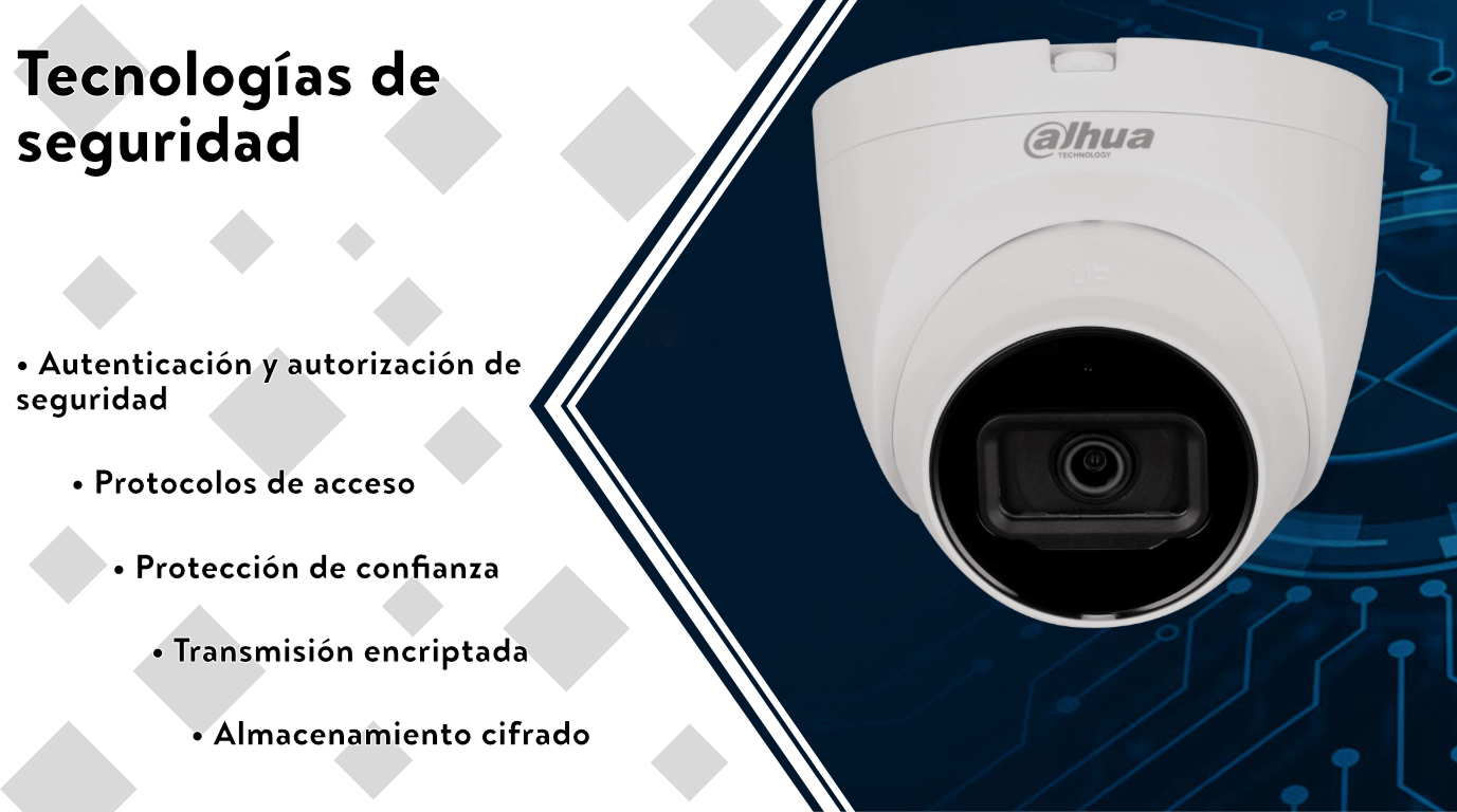 Camara domo 8mpx WDR Y Cyberseguridad Dahua camara Dahua de 8mpx y WDR con cyberseguridad
