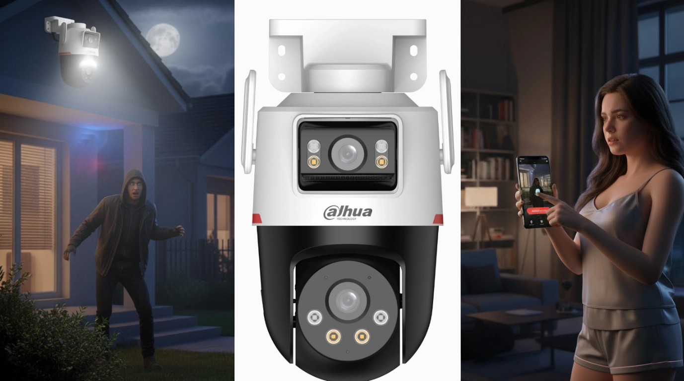 camara PT Dahua wizcolor de 6mpx