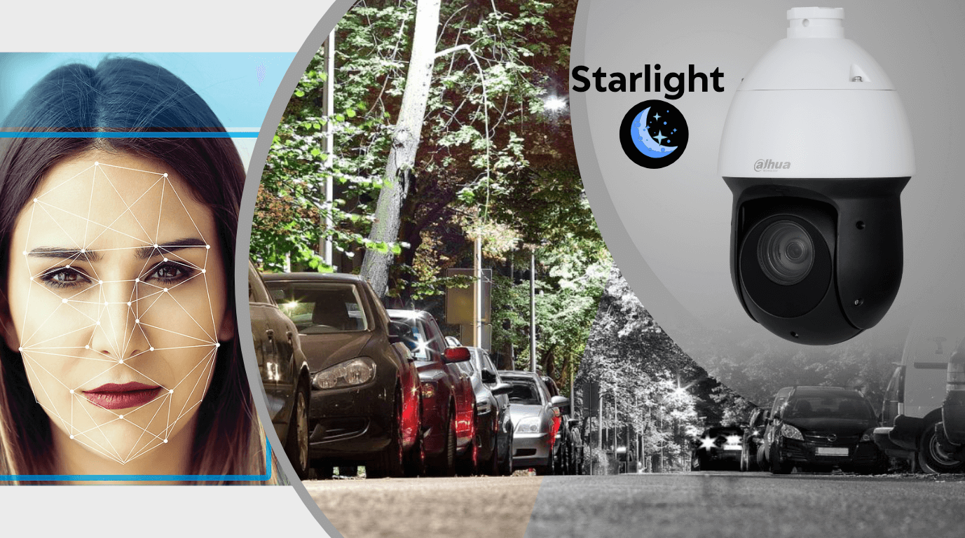Camara PTZ Dahua Starlight con deteccion facial Camara PTZ Starlight con deteccion facial Dahua