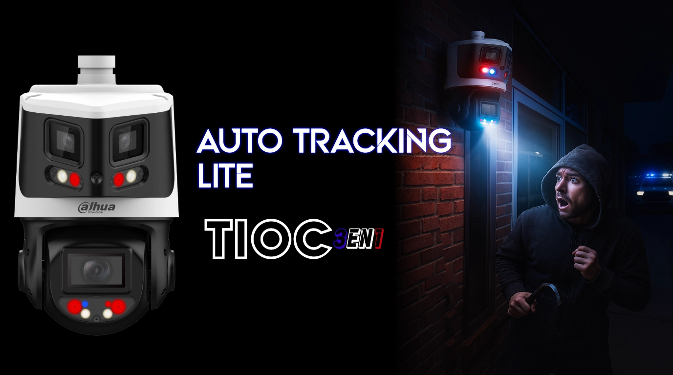 PTZ con AUTO TRACKING TIOC DH-SDT3E410-8P-MB-A-PV1-0280