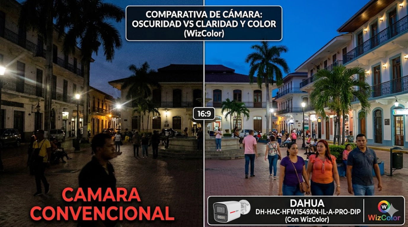 Camara Dahua DH-HAC-HFW1549XN-IL-A-PRO-DIP wizcolor