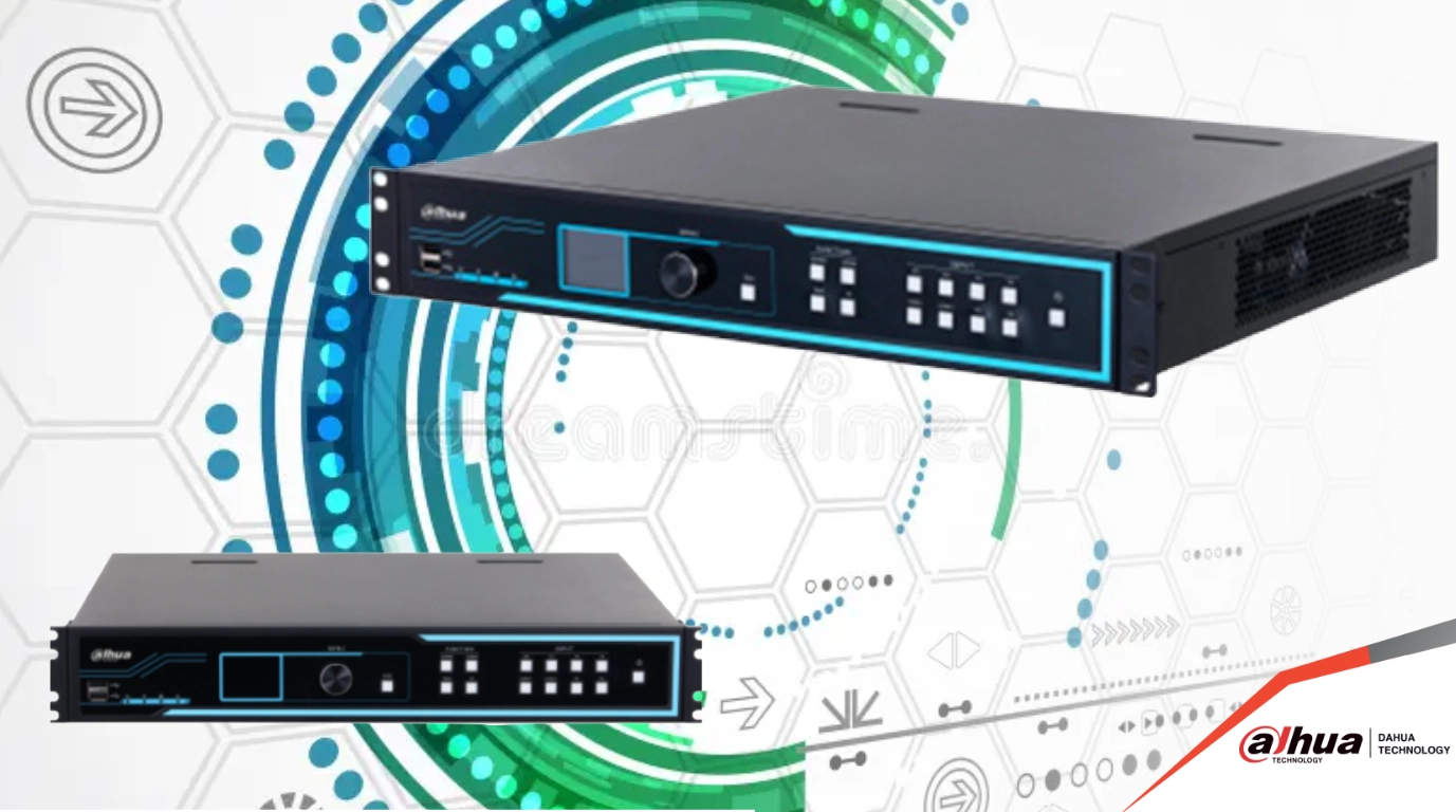 vista de dos decodificadores dahua DHI-NVD1605DU-4I-8K-2U2H