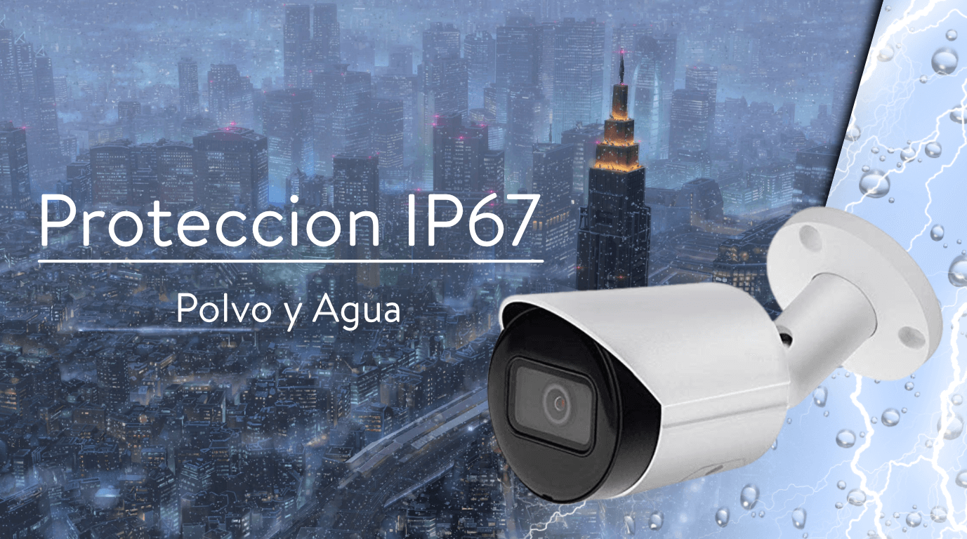 Camara Dahua con IP67 DH-IPC-HFW2431SN-S-0280B-S2