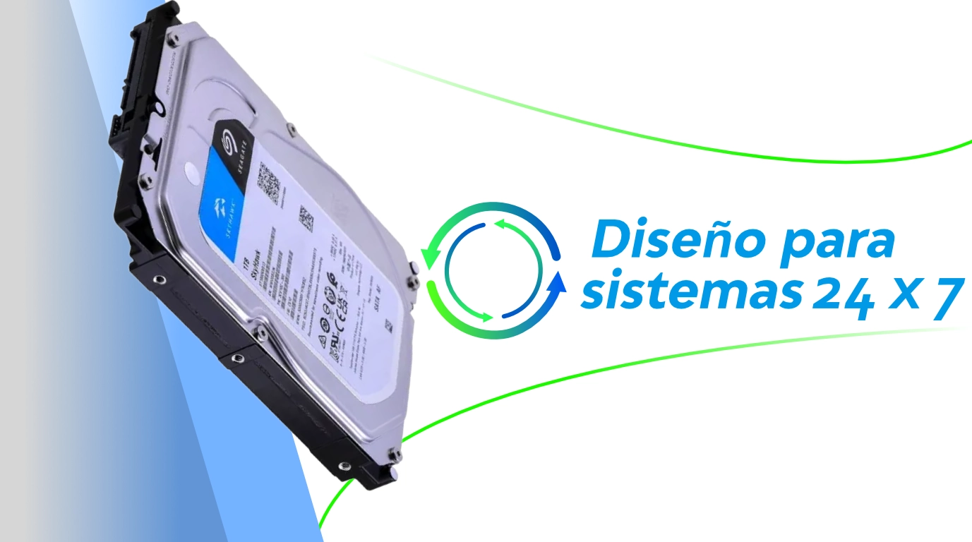 disco duro para videovigilancia de alto rendimiento disco duro de 1TB Seagate para sistemas cctv 24/7