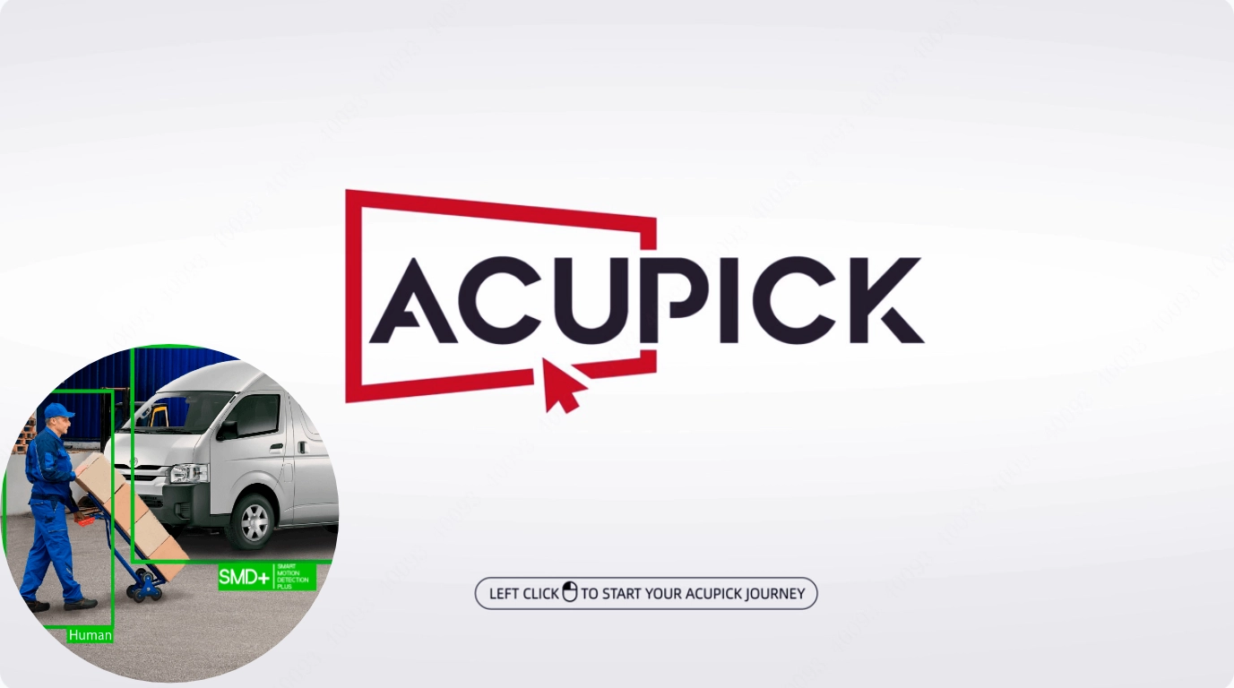 Vista de tecnologia acupick y SMD PLUS Dahua