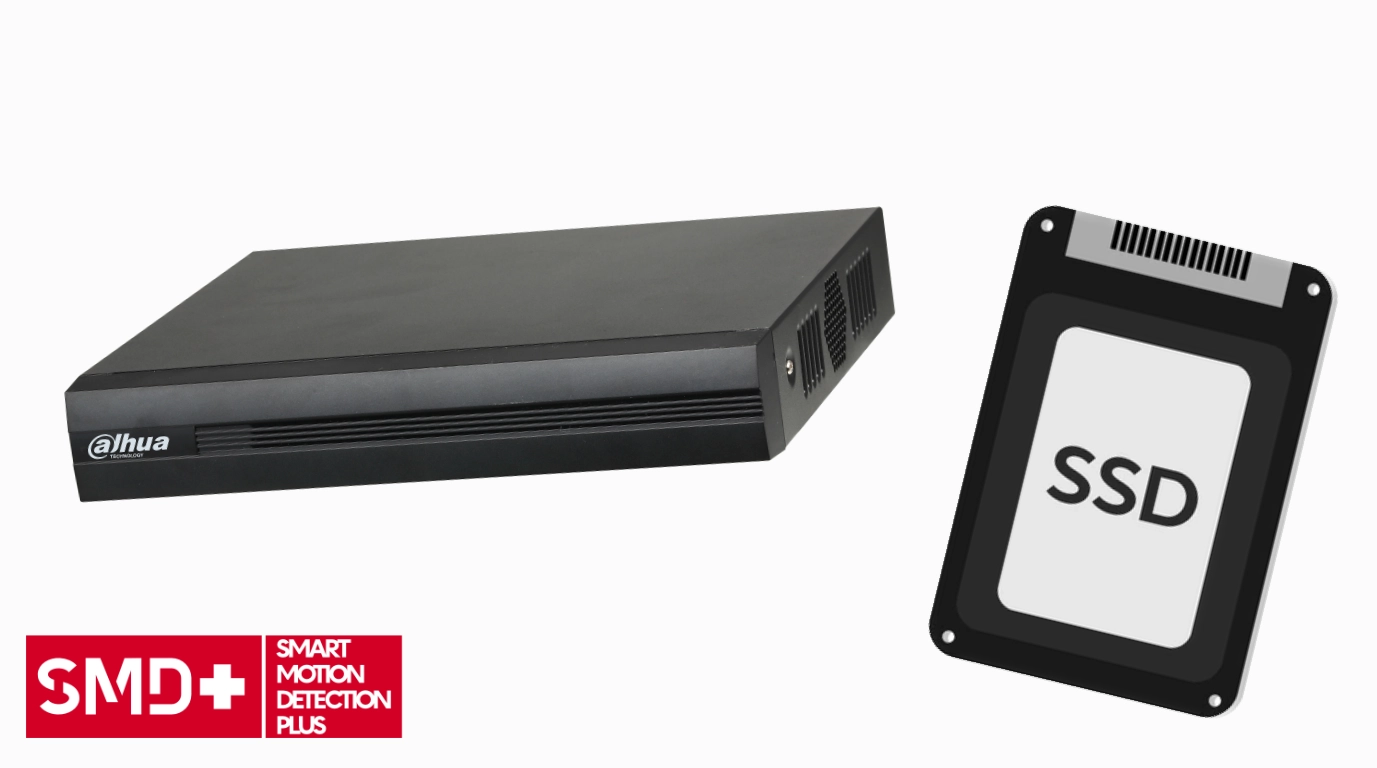 grabador de video de 16 canales con smd plus