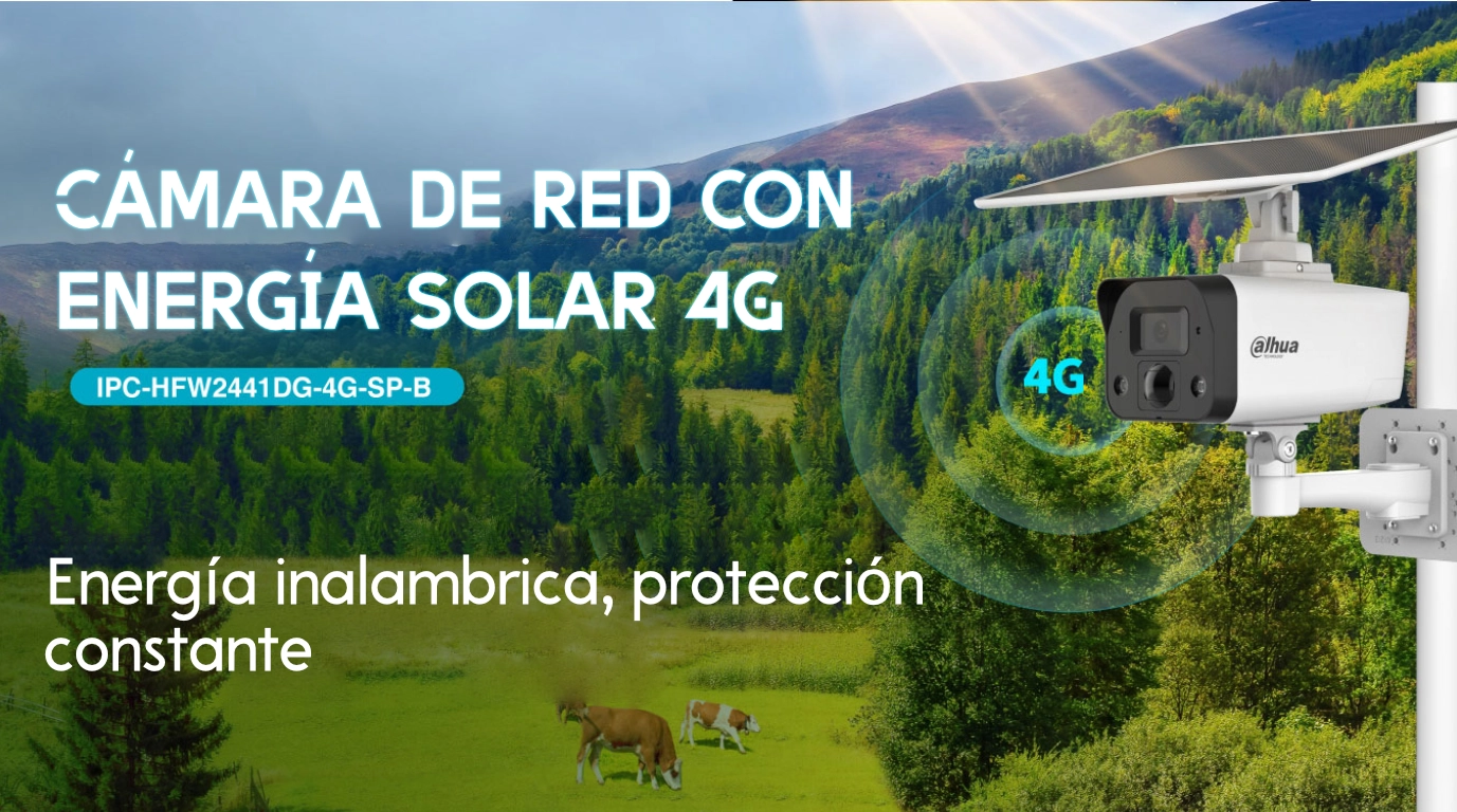 disuasion activa con red 4g y energia solar