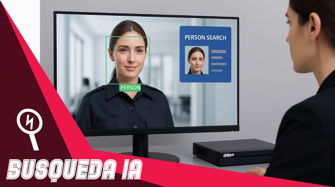 NVR con busqueda IA Dahua DHI-NVR4208-EI NVR de vigilancia con busqueda IA por persona