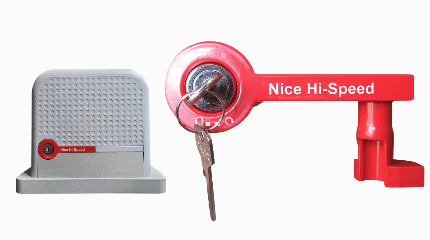 Vista delantera de la palanca P-R-ALAVANCA con el motor