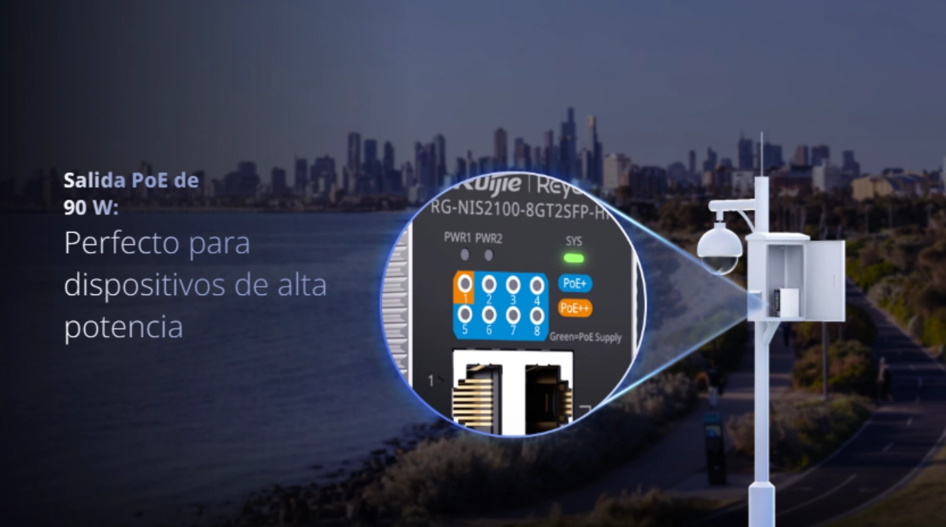 switch con dispositivos de alta potencia