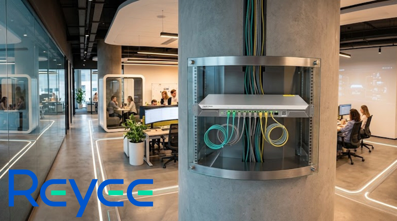 Router RG-EG710XS  instalado en una oficina