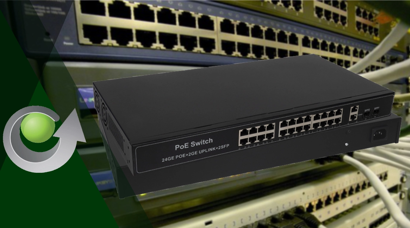 Switch con potencia estable, sptline SP1024K-P24-2S Switch sptline modelo SP1024K-P24-2S