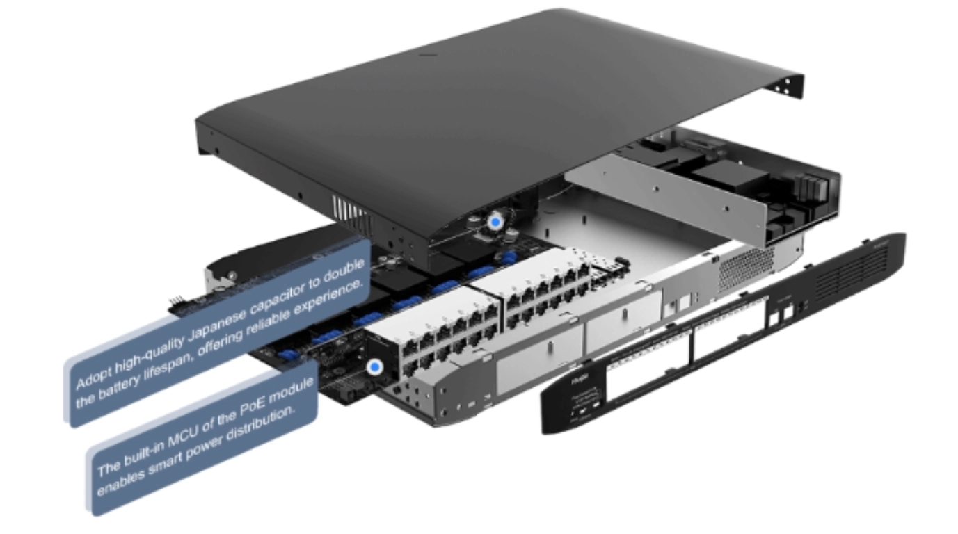 SWITCH Ruijie modelo RG-ES110GS-P-L switch no administrado poe RG-ES110GS-P-L