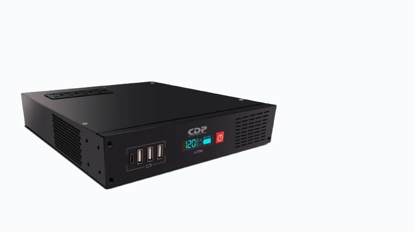 VISTA DE FRENTE UPS INTERACTIVO CDP DE 700VA / 350W
