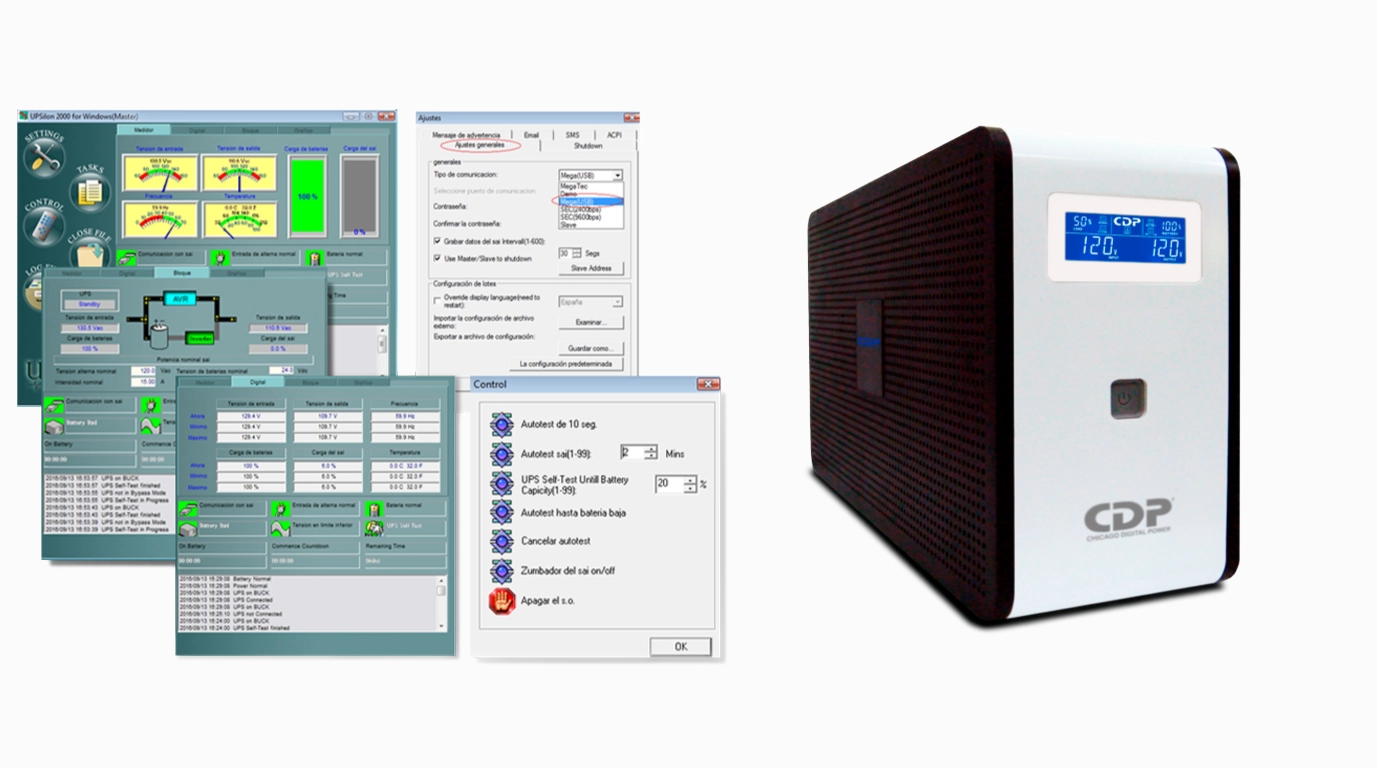 UPS CDP interactivo de linea de 2000VA