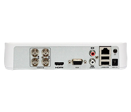 Hilook DVR-104G-F1 admite 1080p lite en los 4 canales Hilook DVR-104G-F1 posee límite de ancho de banda configurable