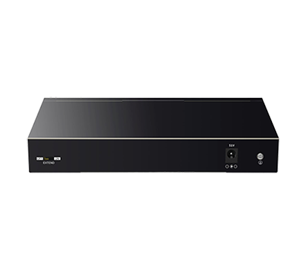 SWITCH NS-0109P-58 Hasta 250m de distancia para transmisión de datos HILOOK SWITCH NS-0109P-58 potencia PoE máxima de 58 W en total