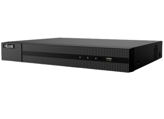 NVR-216MH-C/16P NVR de 16 canales y 8MP marca HiLook. Frontal